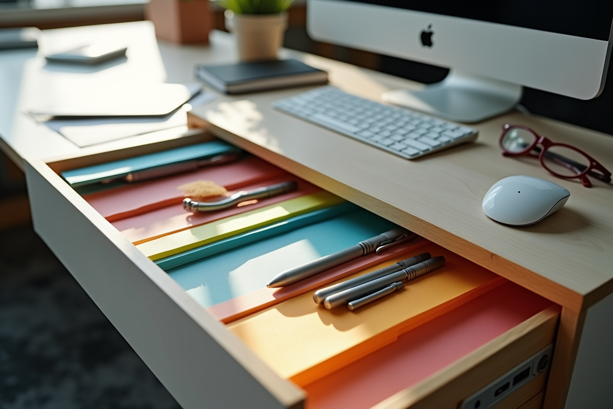 Organisation efficace d’un casier de bureau : techniques et astuces